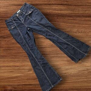 Revelation Women's Flared Blue Denim Jeans